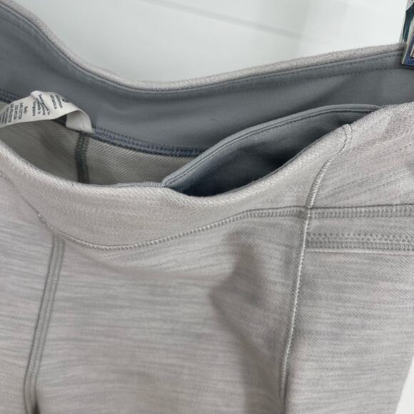 Lululemon Straight To The Studio Pant Reversible Slub Denim Silver Size 8 - Picture 7 of 9